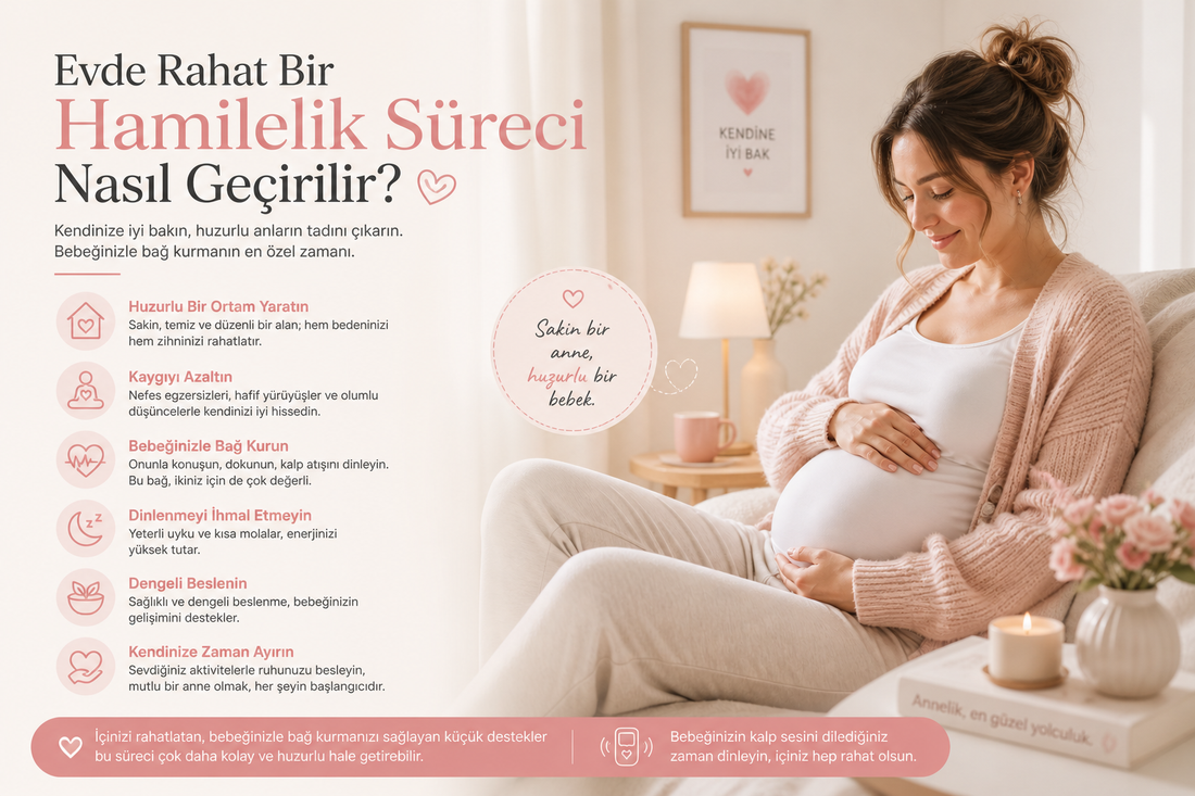 Evde Rahat Bir Hamilelik Süreci Nasıl Geçirilir? (2026 Rehberi)
