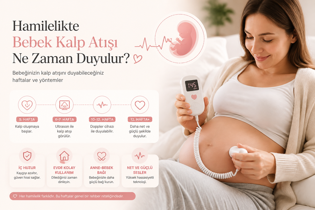 Hamilelikte Bebek Kalp Atışı Ne Zaman Duyulur? (2026 Güncel Rehber)